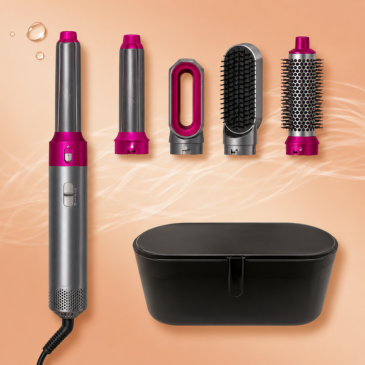 5-in-1 Professional Hair Dryer Brush