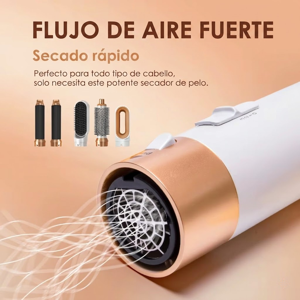 5-in-1 Professional Hair Dryer Brush