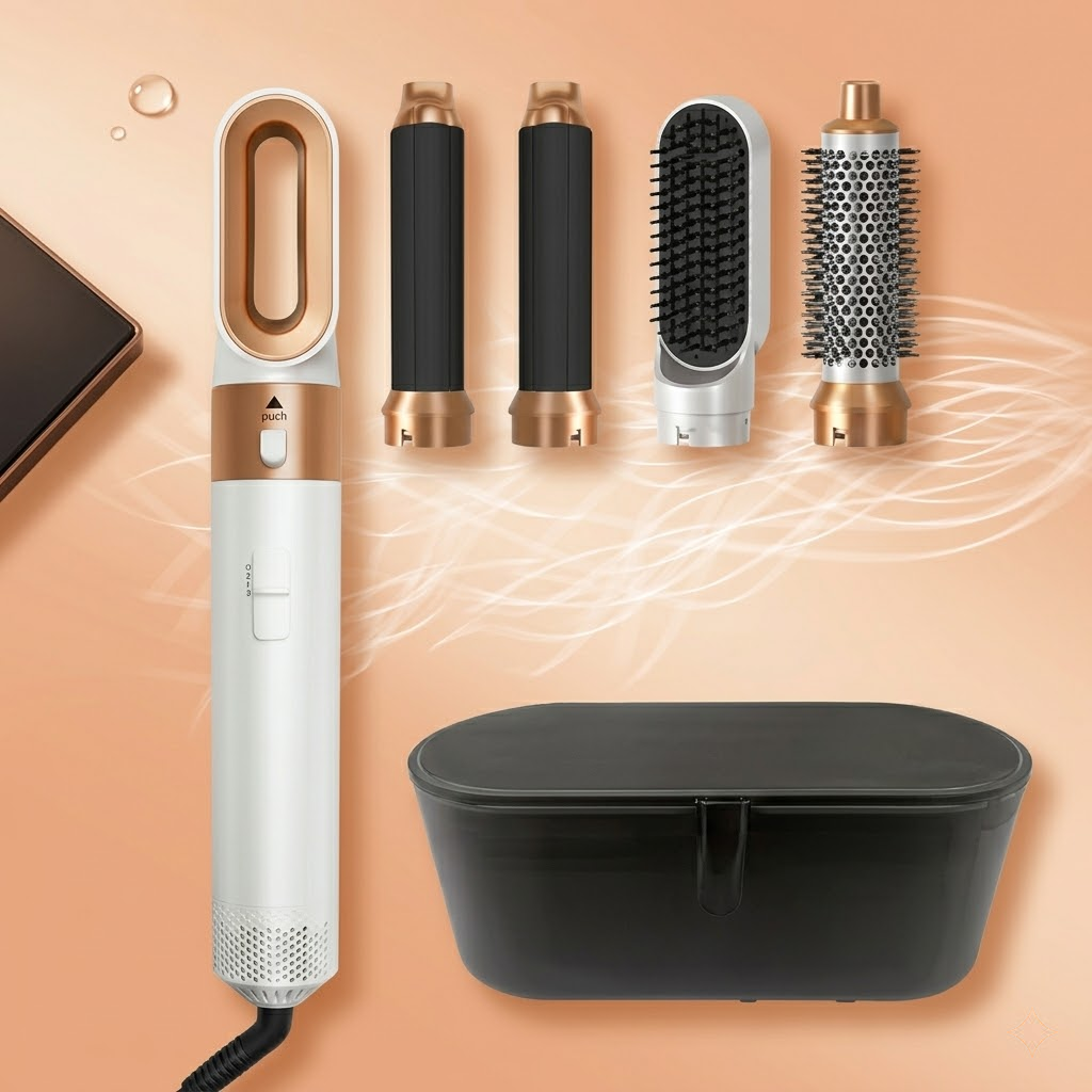 5-in-1 Professional Hair Dryer Brush
